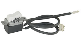 DPST Rocker Switch, Wired